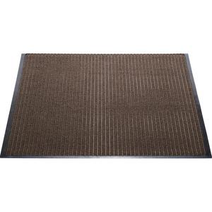 Genuine Joe Waterguard Floor Mat - Floor - 10 ft Length x 36" Width - Rectangular - Rubber - Brown - 1Each. Picture 2