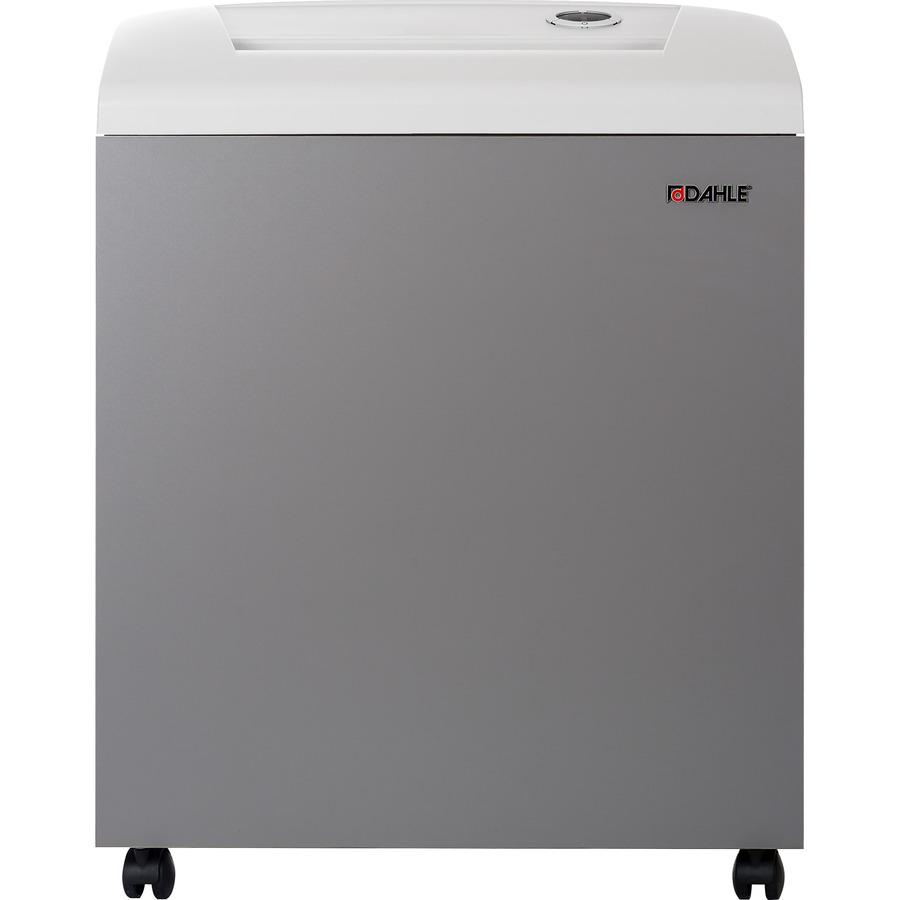 Dahle 50564 Oil-Free Department Shredder - Continuous Shredder - Cross Cut - 24 Per Pass - for shredding Staples, Paper Clip, Credit Card, CD, DVD - 0.125" x 1.563" Shred Size - P-4 - 30 ft/min - 16" . Picture 2