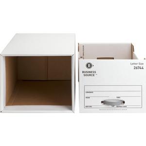 Business Source Stackable File Drawer - Internal Dimensions: 12.25" Width x 23.50" Depth x 10.25" Height - External Dimensions: 14" Width x 25.3" Depth x 11.5" Height - Media Size Supported: Letter - . Picture 4