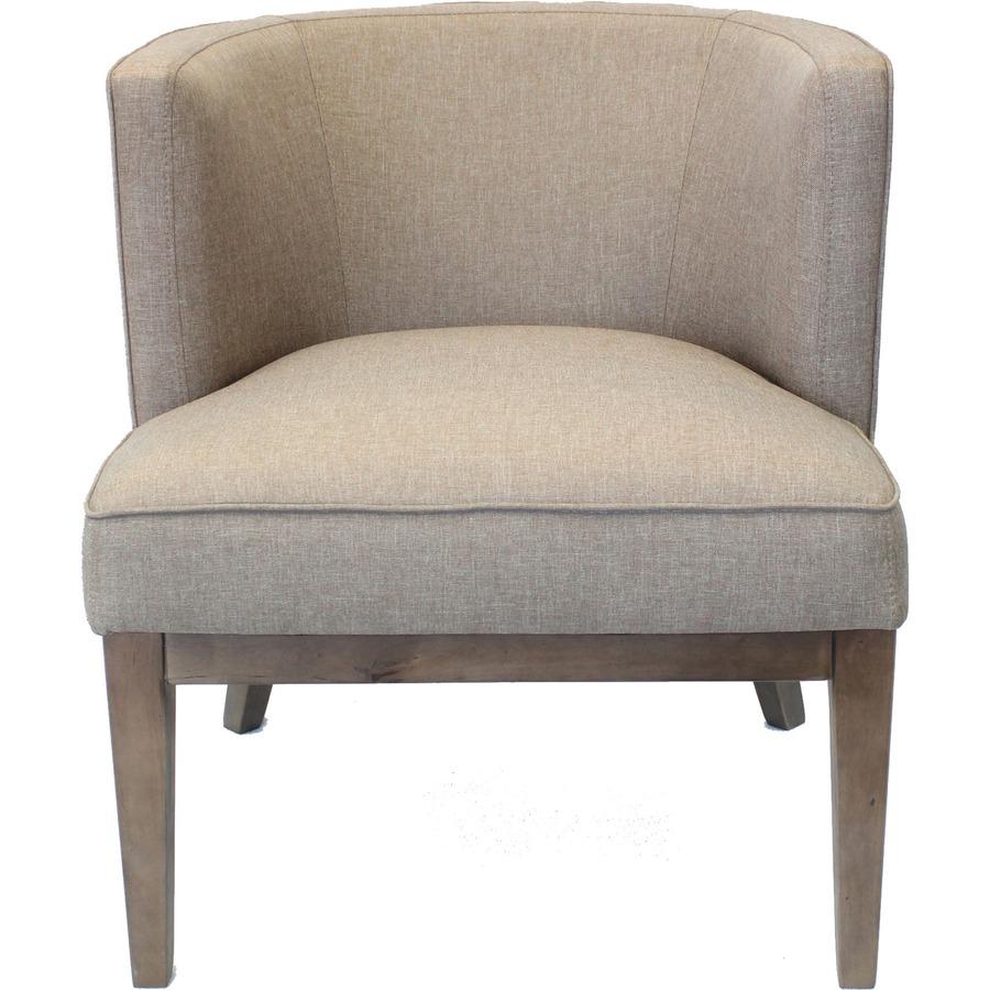 Boss Accent Chair, Beige - Beige - 1 Each. Picture 4