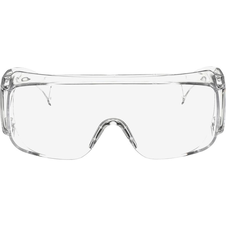 3M Tour-Guard V Protective Eyewear - Medium Size - Ultraviolet Protection - Clear Lens - 20 / Box. Picture 3