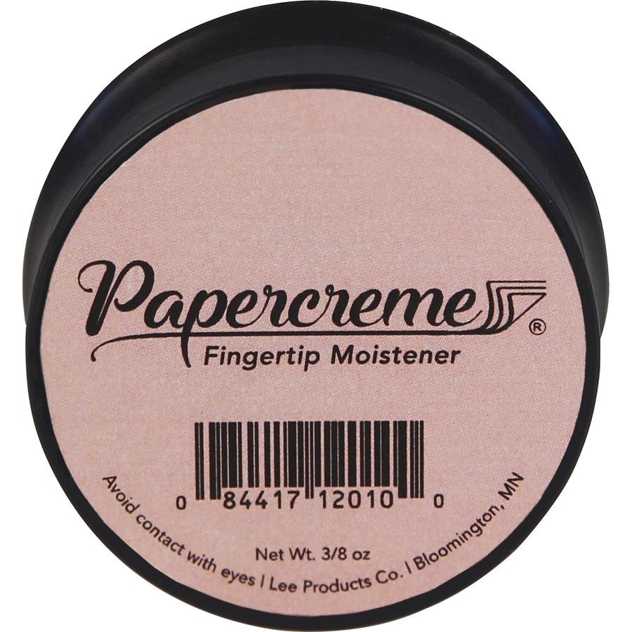 LEE Papercreme Fingertip Moistener - Light Pink - Greaseless - 3 / Pack. Picture 4