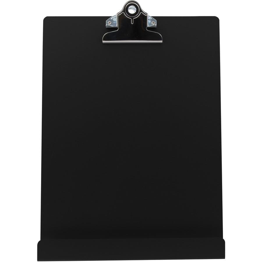 Saunders Document/Tablet Holder Stand - 12.3" x 9.5" x 5" - Aluminum - 1 Each - Black. Picture 3