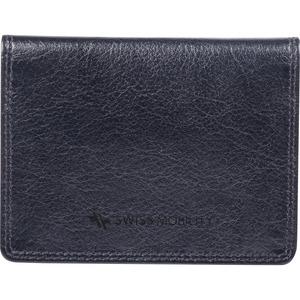 Swiss Mobility Carrying Case Business Card, License - Black - Leather Body - 0.8" Height x 3" Width x 4" Depth - 1 Each. Picture 3