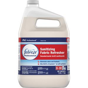 Febreze Sanitizing Fabric Refresh - Ready-To-Use Liquid - 128 fl oz (4 quart) - Fresh Scent - 3 / Carton. Picture 5