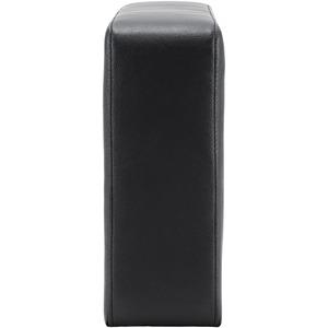 Lorell Contemporary Reception Collection Sofa Seat Armrest - Black - Polyurethane - 1 Each. Picture 2