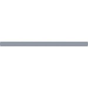 Lorell Single-Wide Horizontal Panel Strip for Adaptable Panel System - 33.1" Width x 0.5" Depth x 1.8" Height - Aluminum - Silver. Picture 4