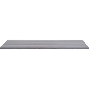 Lorell Revelance Conference Rectangular Tabletop - 59.9" x 47.3" x 1" x 1" - Material: Laminate - Finish: Weathered Charcoal. Picture 5