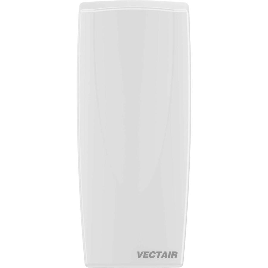 Vectair Systems V-Air MVP Air Freshener Dispenser - 60 Day Refill Life - 6000 ft³ Coverage - 1 Each - White. Picture 4