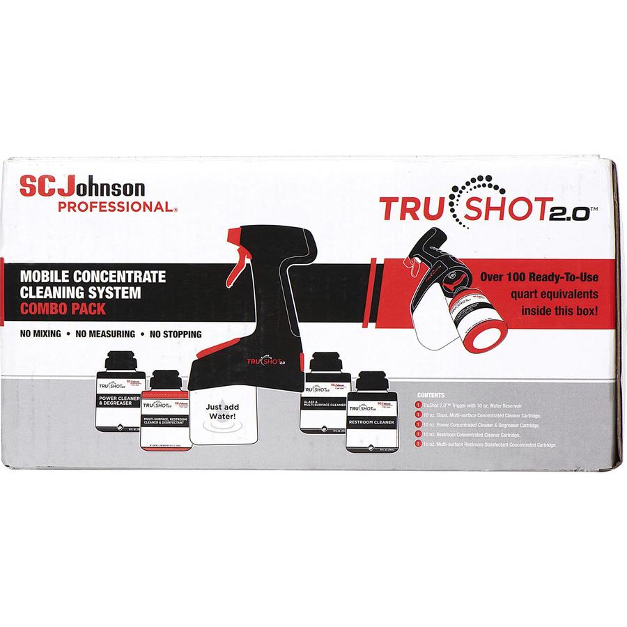 SC Johnson TruShot 2.0 Mobile Dispenser Cleaner Starter Pack - 1 Box. Picture 3