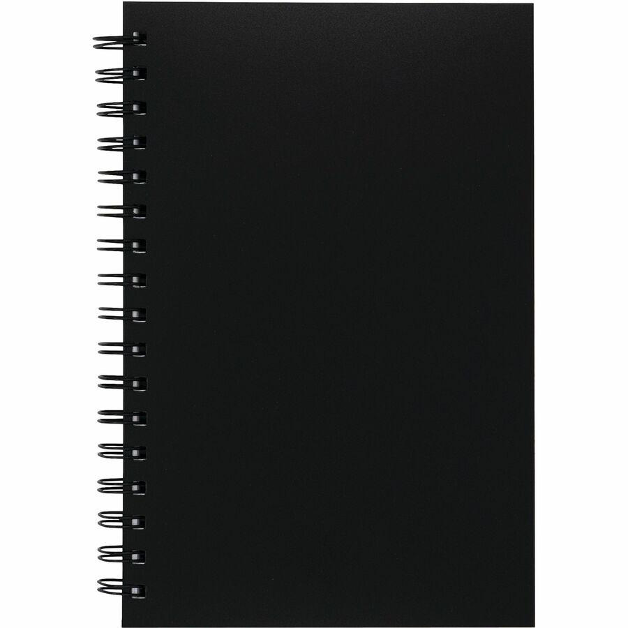 UCreate Poly Cover Sketch Book - 75 Sheets - Spiral - 70 lb Basis Weight - 9" x 6" - BlackPolyurethane Cover - Heavyweight, Acid-free Paper, Durable Cover, Perforated - 1 Each. Picture 4