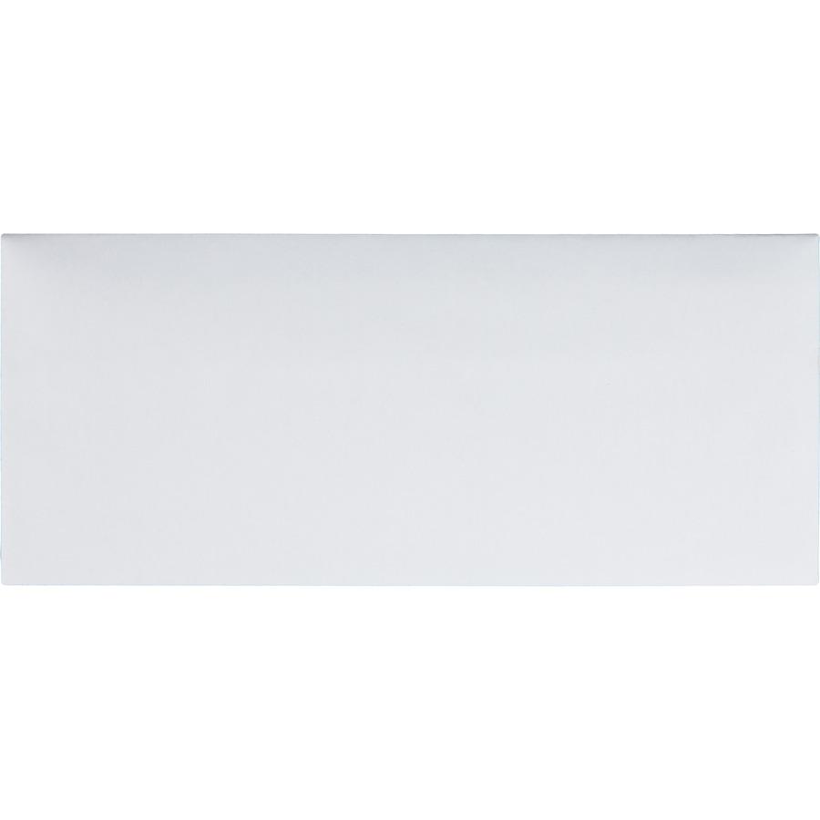 Quality Park Redi-Seal Plain Business Envelopes - Business - #10 - 4 1/8" Width x 9 1/2" Length - 24 lb - Self-sealing - 500 / Box - White. Picture 6