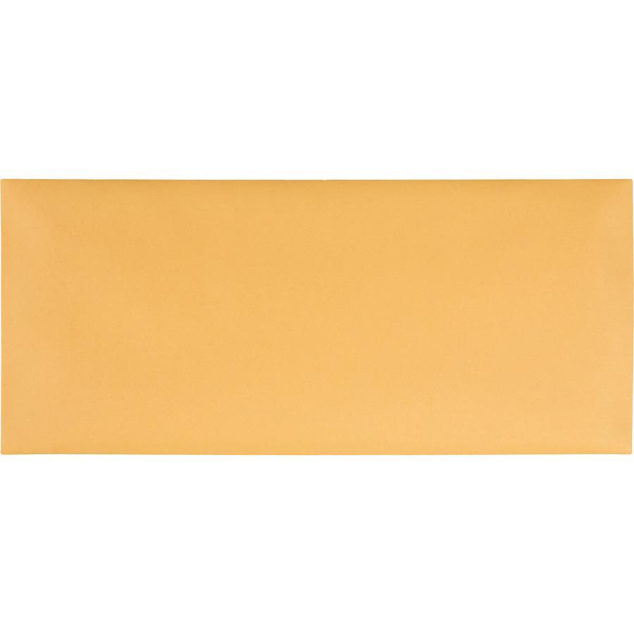 Quality Park No. 11 Brown Kraft Business Envelopes - Business - #11 - 4 1/2" Width x 10 3/8" Length - 28 lb - Gummed - Kraft - 500 / Box - Kraft. Picture 4
