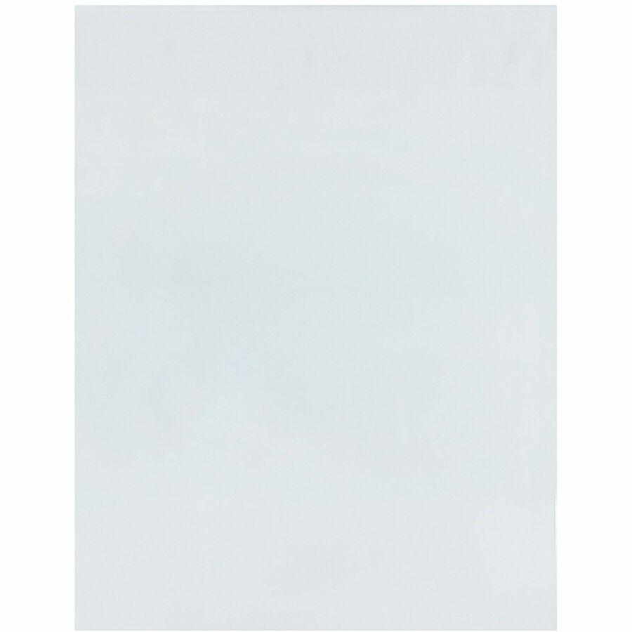 Quality Park 10 x 13 Poly Shipping Mailers with Self-Seal Closure - Catalog - #13 - 10" Width x 13" Length - Self-sealing - Polyethylene - 100 / Pack - White. Picture 3