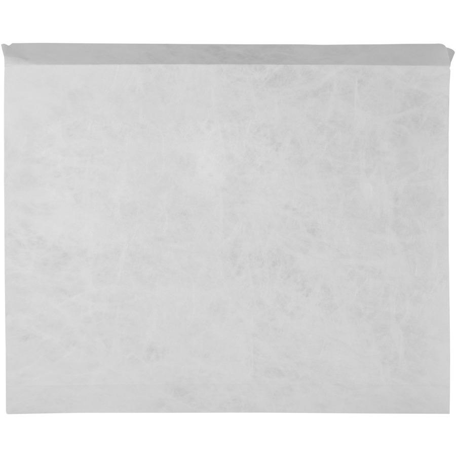 Quality Park Tyvek Heavyweight Expansion Envelopes - Expansion - 10" Width x 13" Length - 2" Gusset - 18 lb - Self-sealing - Tyvek - 100 / Carton - White. Picture 3