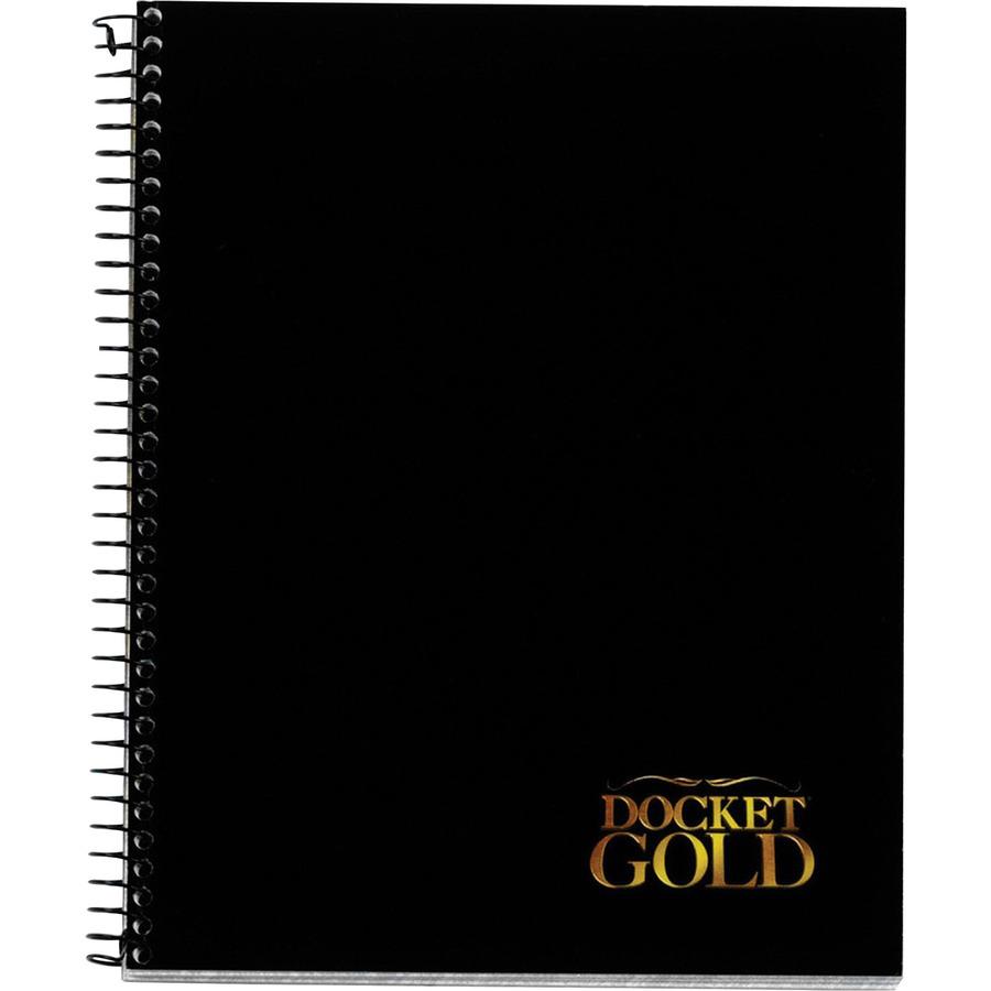 TOPS Docket Gold Wirebound Project Planner - Action - 6 3/4" x 8 1/2" Sheet Size - Wire Bound - Chipboard - White - Chipboard - Perforated, Notepad - 1 Each. Picture 3