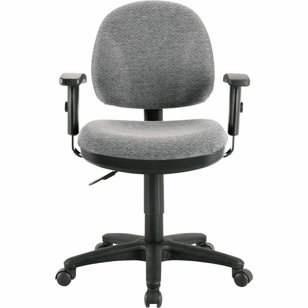 Lorell Millenia Pneumatic Adjustable Task Chair - Gray Seat - 1 Each. Picture 2