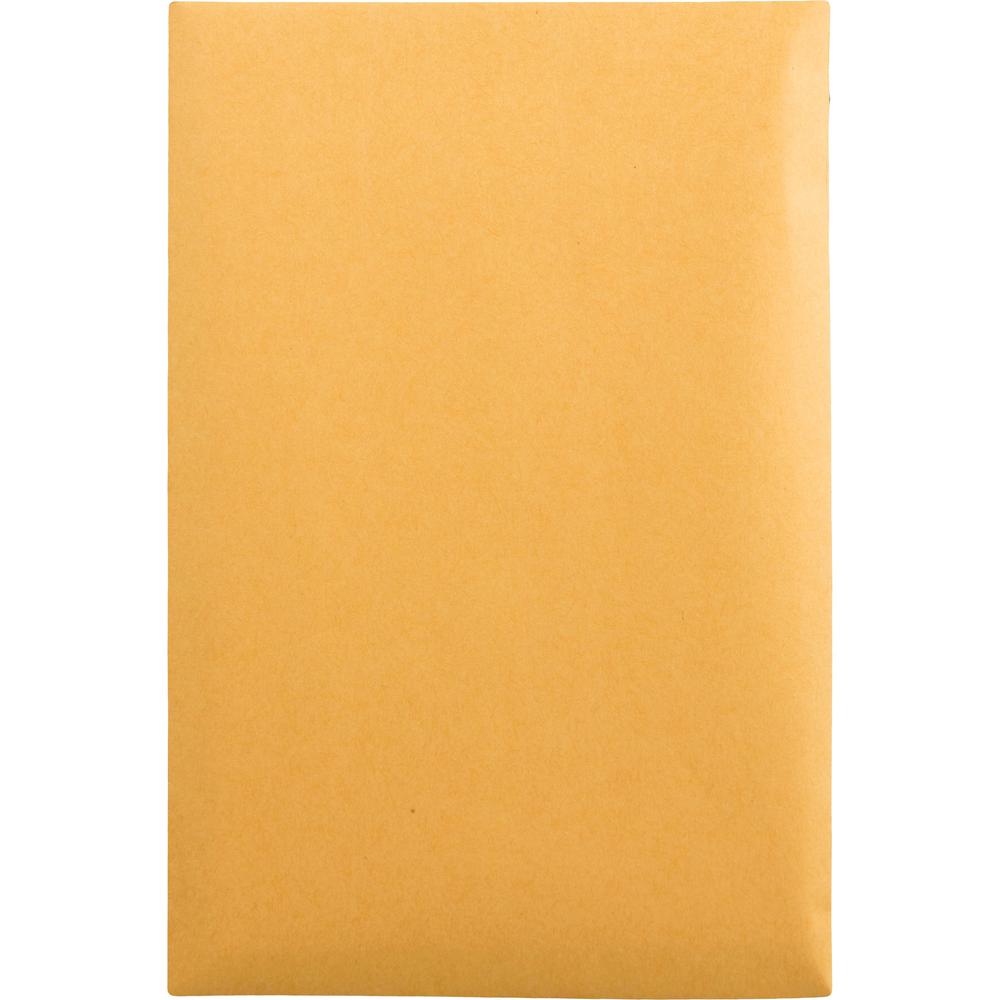 Quality Park Redi-Strip Kraft Catalog Envelopes - Catalog - 6" Width x 9" Length - 28 lb - Self-sealing - 100 / Box - Kraft. Picture 2