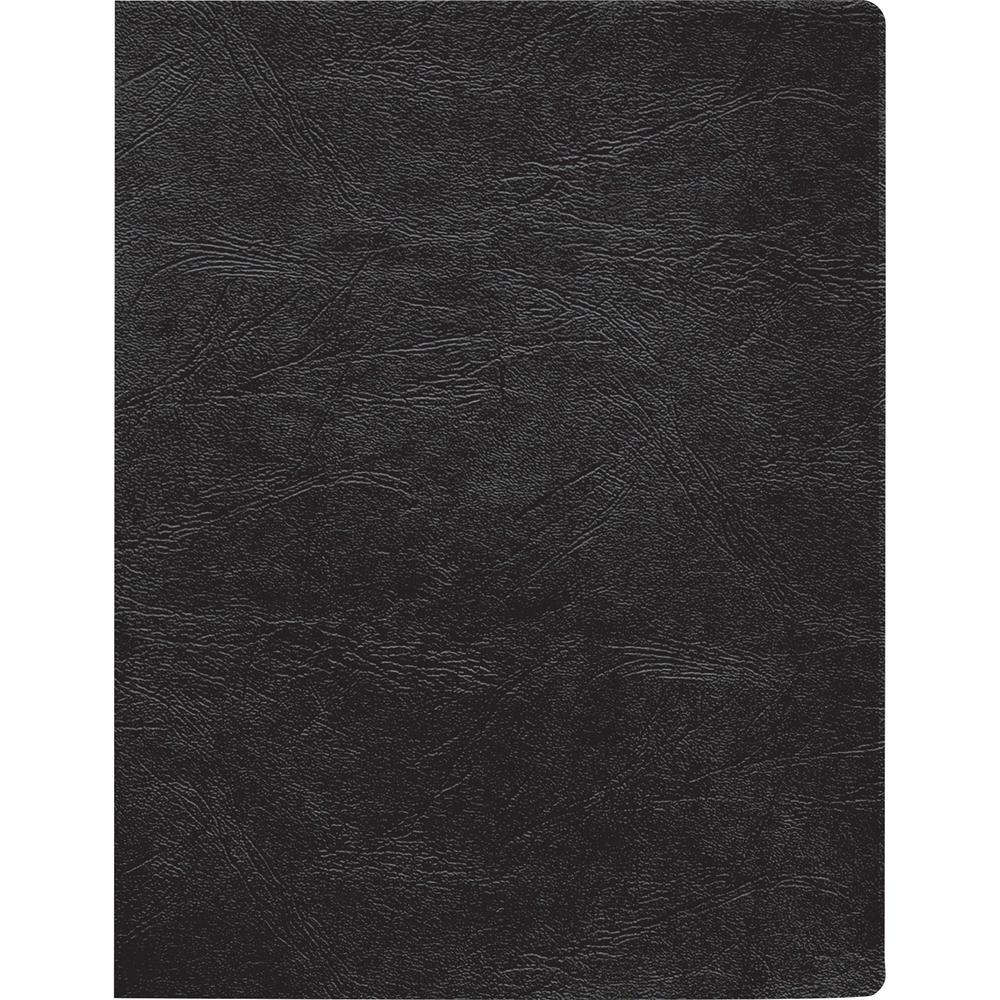 Fellowes Expressions Oversize Grain Presentation Covers - 11.3" Height x 8.8" Width x 0.1" Depth - For Letter 8 3/4" x 11" Sheet - Leather - 200 / Pack. Picture 2