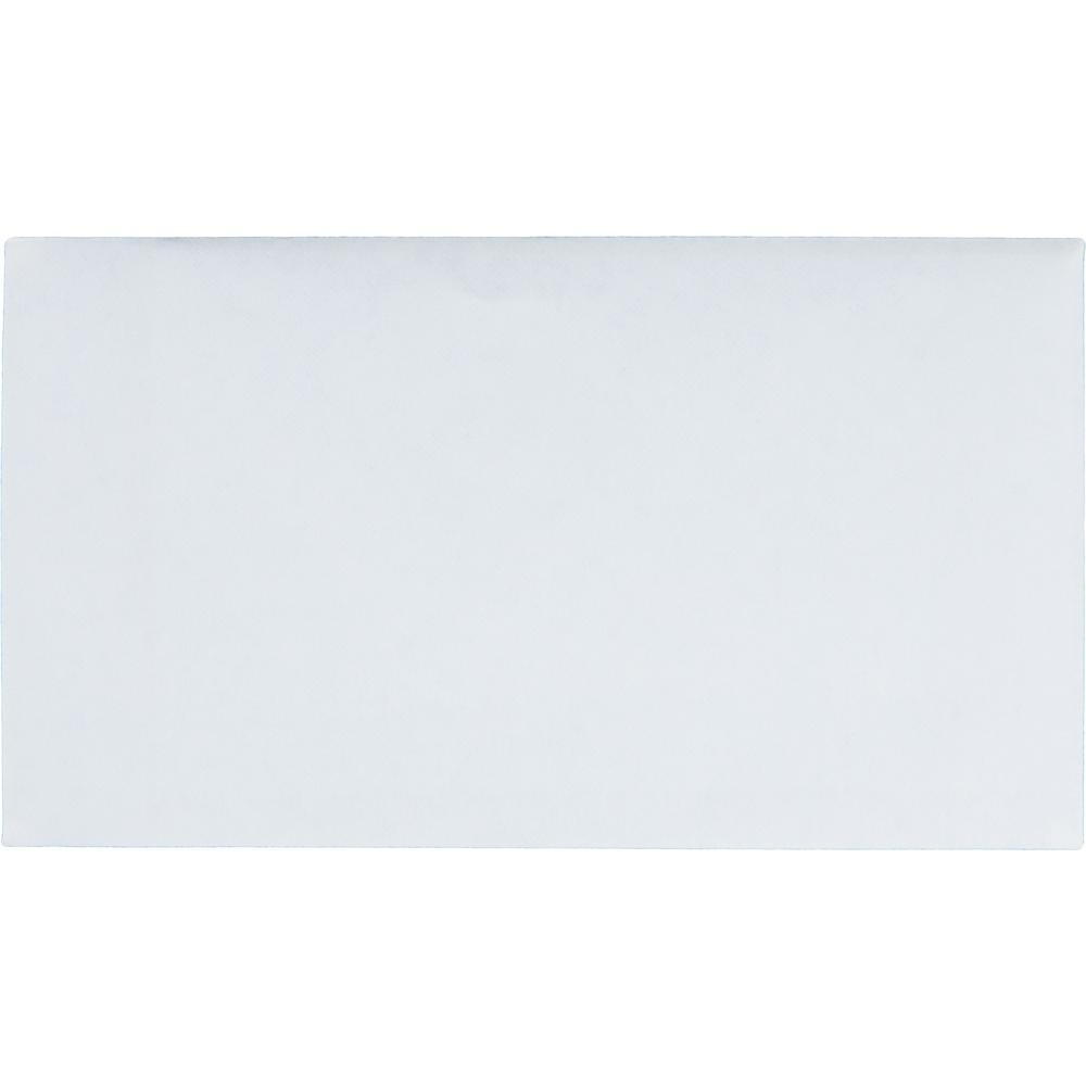 Quality Park No. 6-3/4 Security Tinted Envelopes with Gummed Closure - Security - #6 3/4 - 3 5/8" Width x 6 1/2" Length - 24 lb - Wove - 500 / Box - White. Picture 2