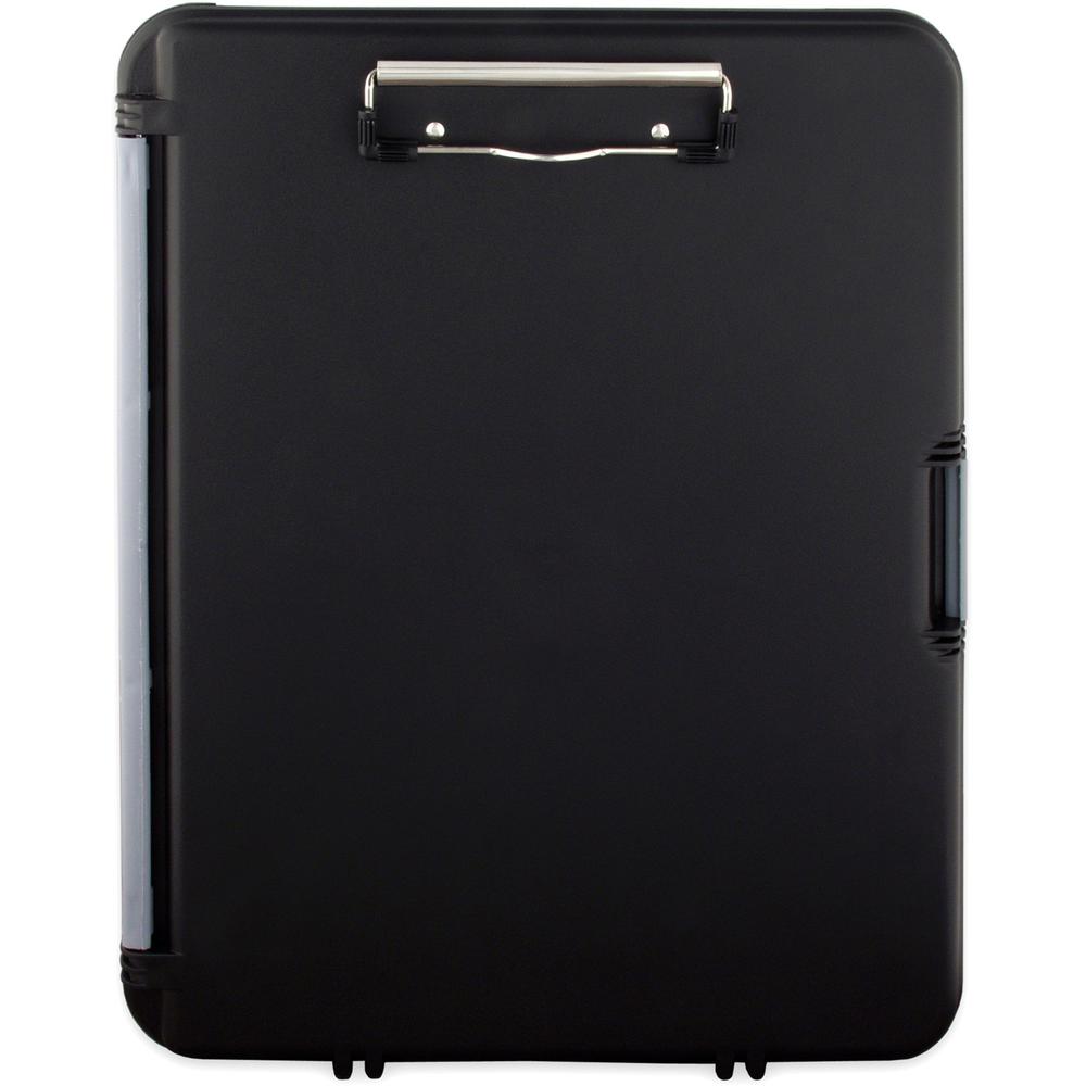Saunders WorkMate II Poly Storage Clipboard - 11" - Polypropylene - Black - 1 Each. Picture 3