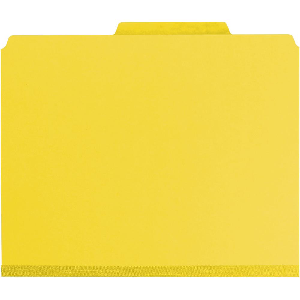 Smead Premium Pressboard Classification Folders with SafeSHIELD&reg; Coated Fastener Technology - Letter - 8 1/2" x 11" Sheet Size - 2" Expansion - 6 Fastener(s) - 2" Fastener Capacity for Folder, 1" . Picture 6