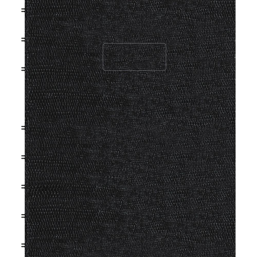 Blueline MiracleBind College Ruled Notebooks - 150 Sheets - 150 Pages - Twin Wirebound - Ruled - 9 1/4" x 7 1/4" - Black Cover Ribbed - Micro Perforated, Index Sheet, Self-adhesive Tab, Pocket, Reposi. Picture 4