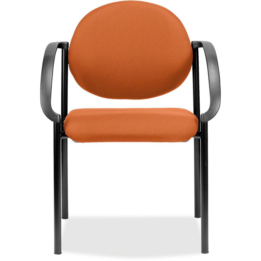 Eurotech Dakota 9011 Stacking Chair - Mango Fabric Seat - Mango Fabric Back - Steel Frame - Four-legged Base - 1 Each. Picture 2