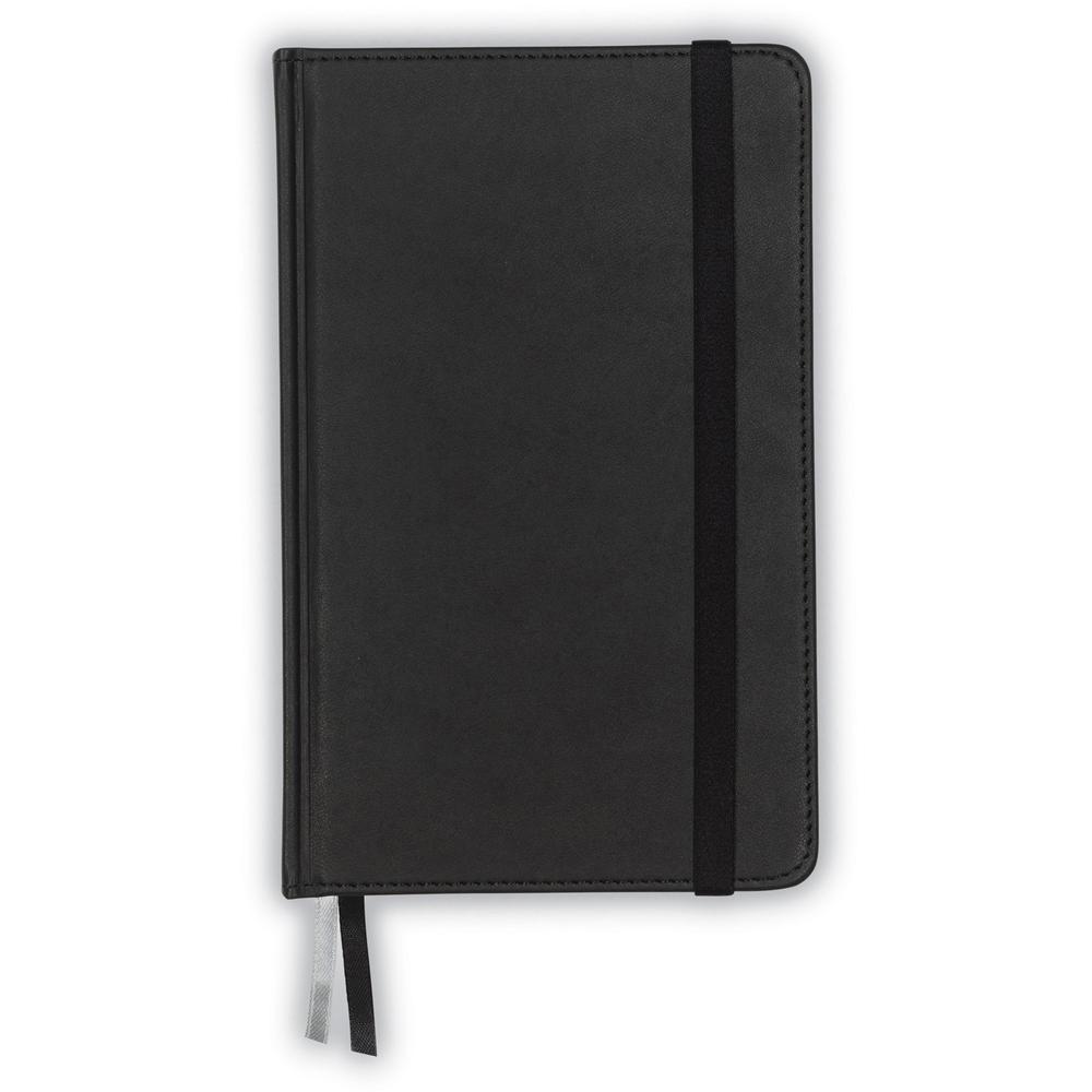 Samsill Classic Journal - 5.25 Inch x 8.25 Inch - Black - Samsill Classic Size Writing Notebook Journal - Hardbound Cover - 5.25 Inch x 8.25 Inch - 120 Ruled Sheets (240 Pages) - Black. Picture 3