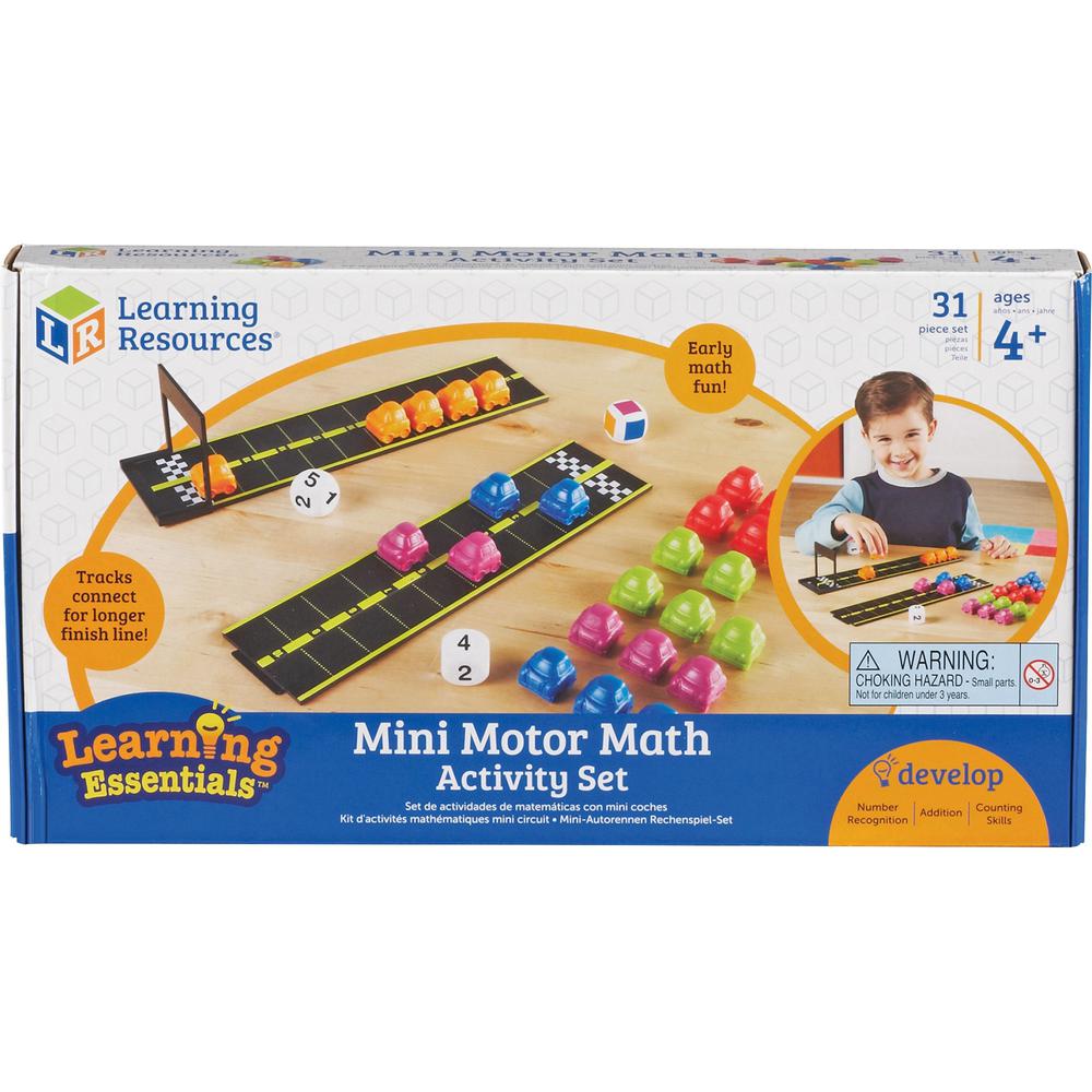 Learning Resources Mini Motor Math Activity Set - Theme/Subject: Fun, Learning - Skill Learning: Number Recognition, Addition, Counting, Subtraction, Patterning, Number - 4-8 Year - Assorted. Picture 9