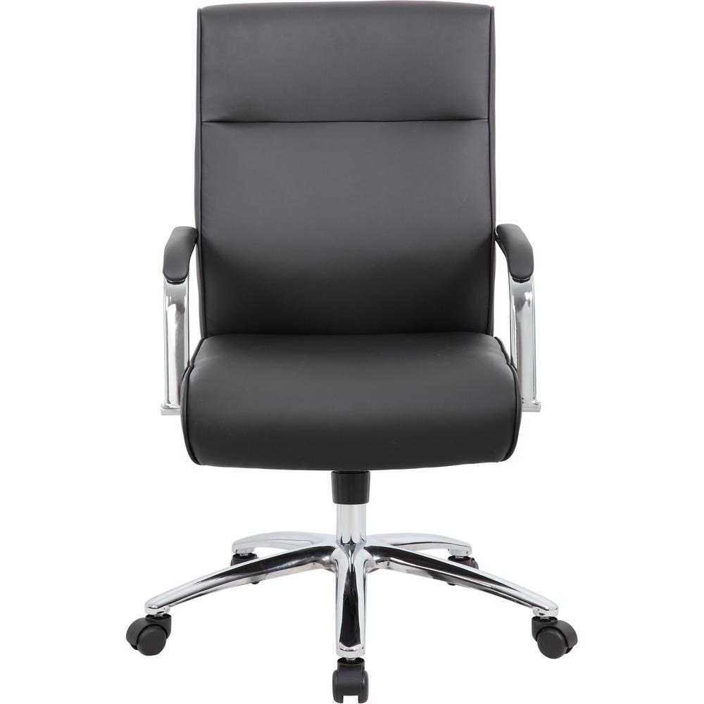 Boss Conf Chair, Black - Black - 1 Each. Picture 3