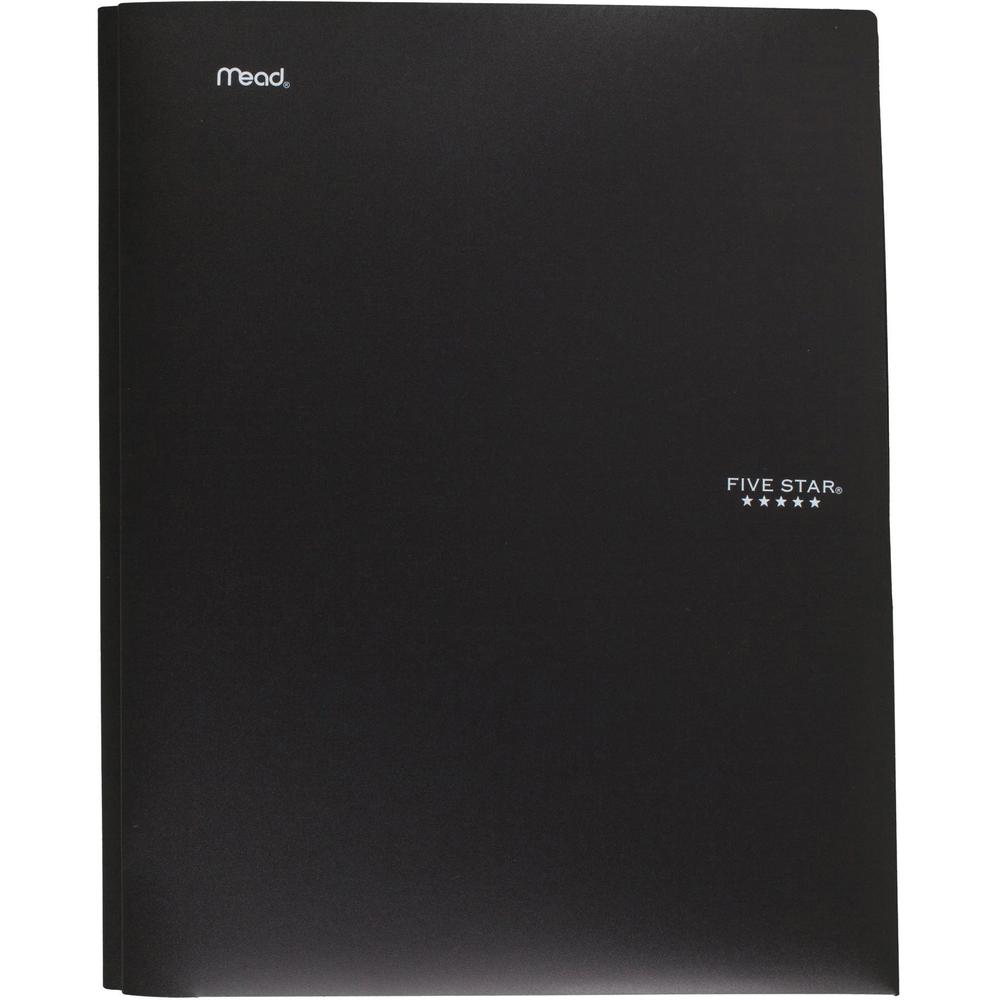 Mead Pocket Folder - 3 x Prong Fastener(s) - 2 Pocket(s) - Assorted - 4 / Pack. Picture 3