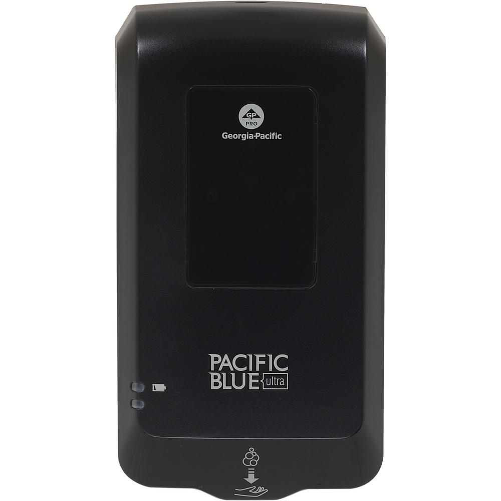Pacific Blue Ultra Automated Touchless Soap & Sanitizer Dispenser - Automatic - Touch-free, Durable, Hygienic, Site Window - Black - 1 / Carton. Picture 3
