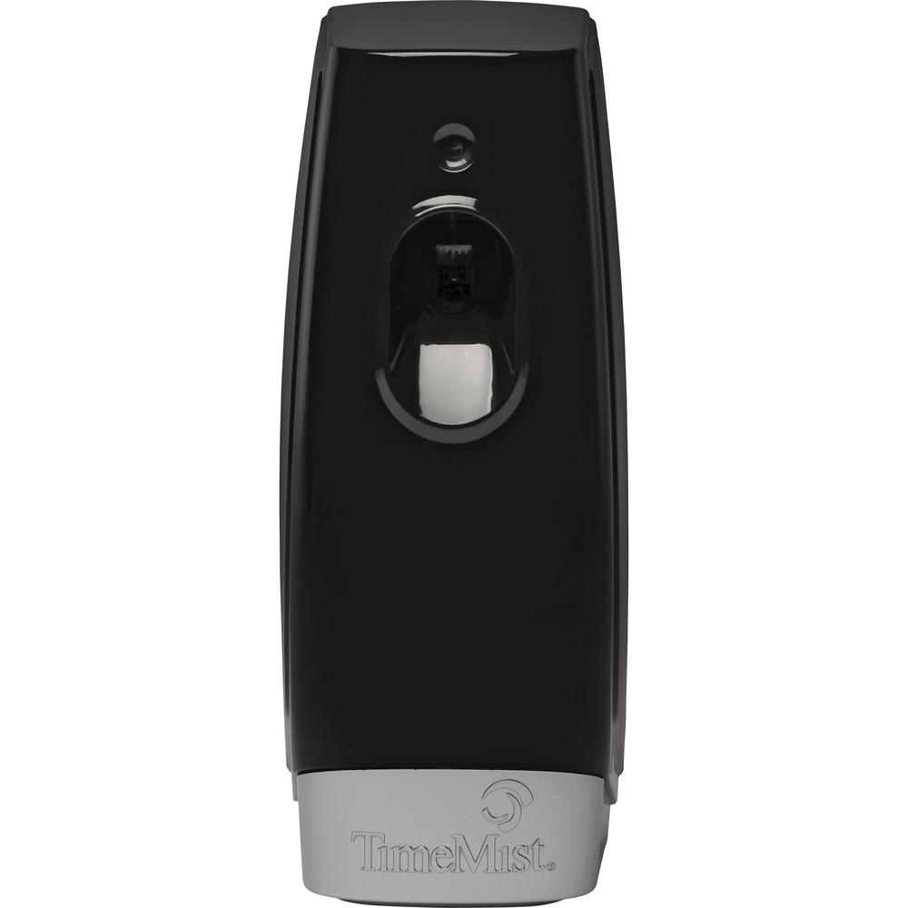 TimeMist Settings Air Freshener Dispenser - 0.13 Hour, 0.25 Hour, 0.50 Hour - 30 Day Refill Life - 2 x AA Battery - 1 Each - Black. Picture 4