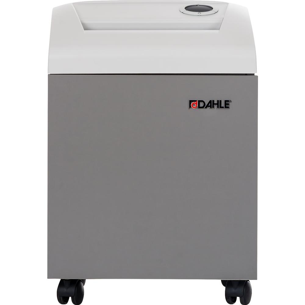 Dahle 50114 Small Office Shredder - Cross Cut - 12 Per Pass - for shredding Staples, Paper Clip, Credit Card, CD - 0.125" x 1.563" Shred Size - P-4 - 22 ft/min - 9.50" Throat - 10 Minute Run Time - 10. Picture 5