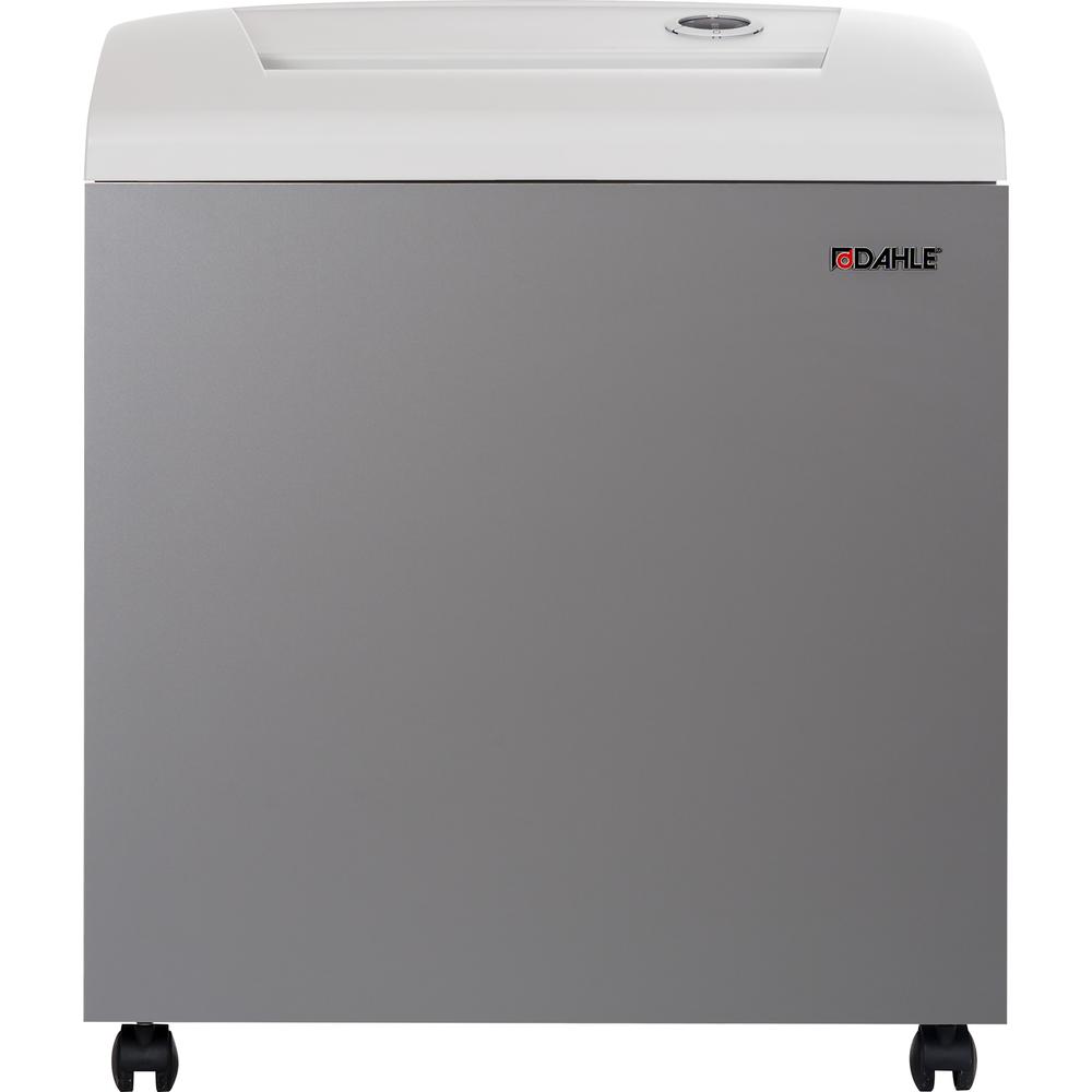 Dahle CleanTEC 51522 Department Shredder - Continuous Shredder - Cross Cut - 18 Per Pass - for shredding Staples, Paper Clip, Credit Card, CD, DVD - 0.077" x 0.563" Shred Size - P-5 - 18 ft/min - 12" . Picture 14