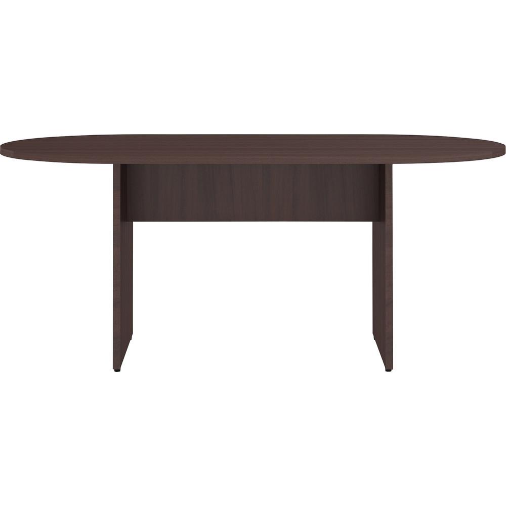 Lorell Essentials Oval Conference Table - 72" x 36" x 1.3" x 29.5". Picture 3