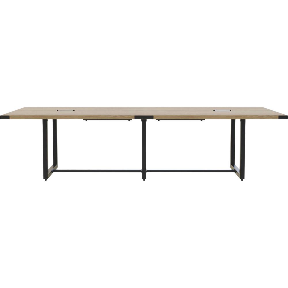 Safco Mirella Half Conference Tabletop - 60" x 47.5" x 1.6" Table Top - Material: Particleboard - Finish: Sand Dune, Laminate. Picture 6