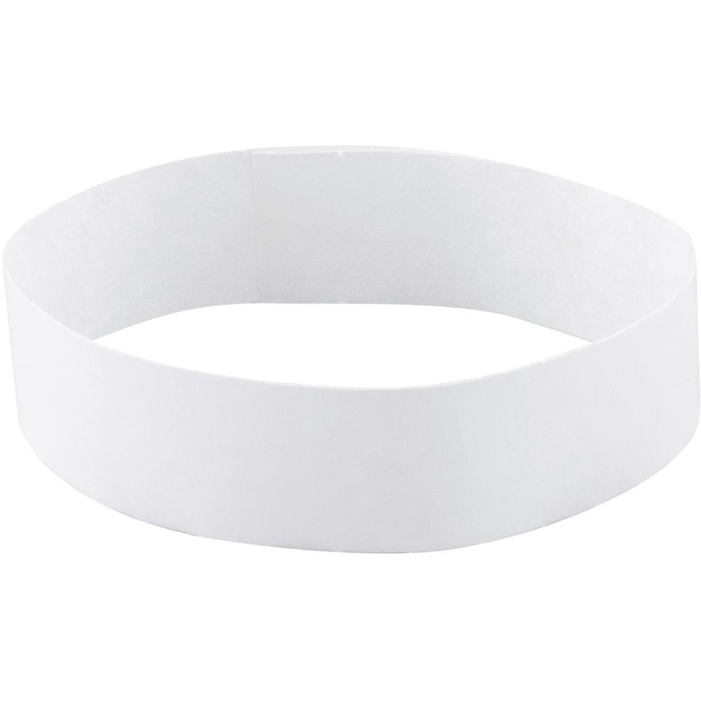 Advantus Printable Tyvek Wristbands - 3/4" Width x 10" Length - Rectangle - White - Tyvek - 500 / Pack. Picture 2