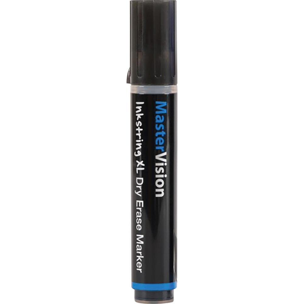 Bi-silque Inkstring XL Dry Erase Markers - 3 mm Marker Point Size - Bullet Marker Point Style - Black Gel-based Ink - 12 Each. Picture 7