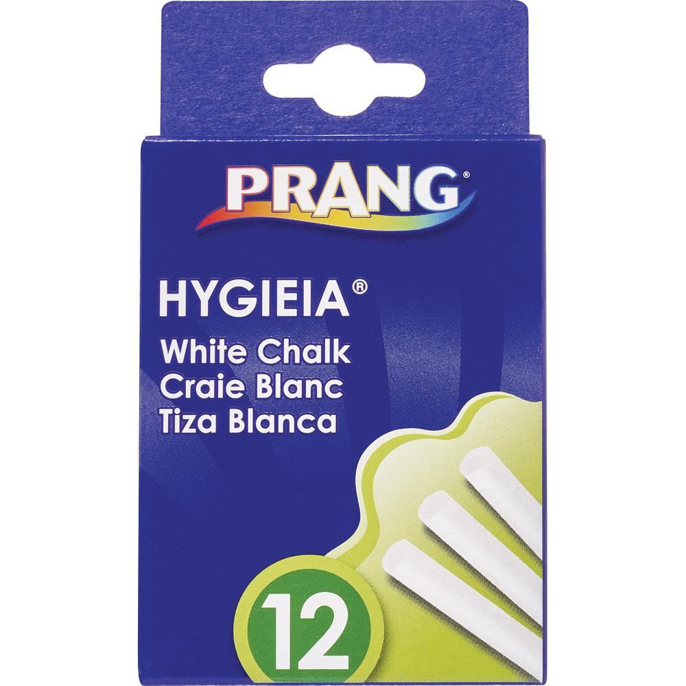 Prang Nontoxic Chalk Sticks - 3.3" Length - White - 24 / Carton - 12 Per Box. Picture 2
