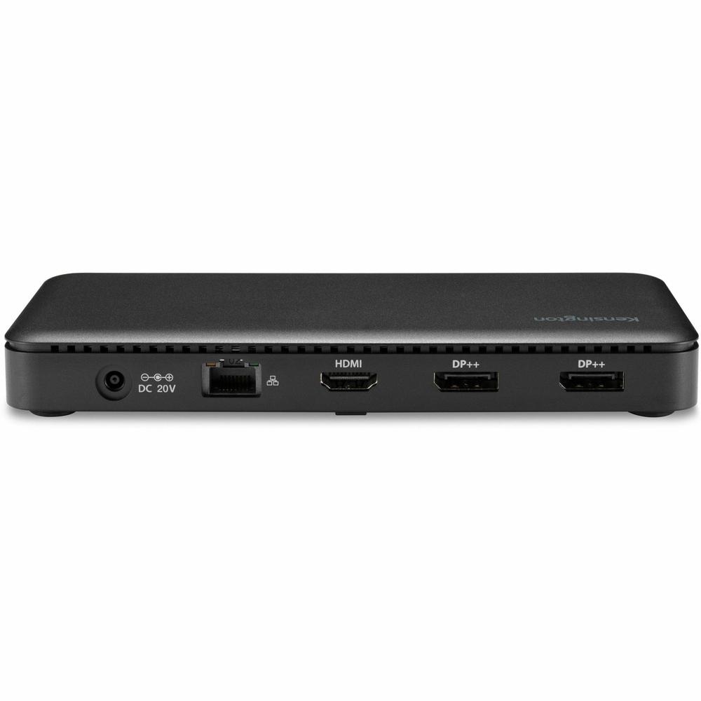 Kensington USB-C Triple Video Docking Station - for Notebook/Monitor - USB Type C - 3 Displays Supported - 4K, Full HD - 3840 x 2160, 1920 x 1080 - USB Type-C - Black - Wired - Windows 10 - 85W. Picture 5
