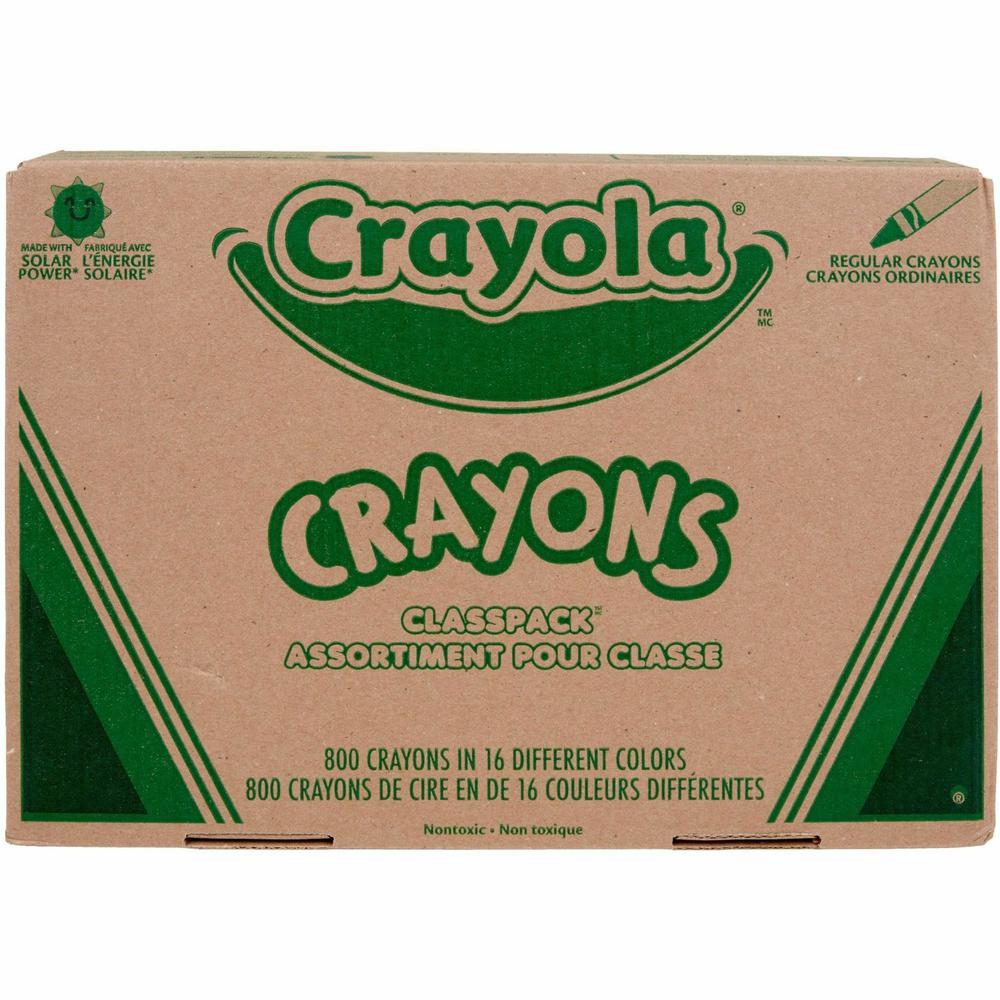 Download Crayola 16-Color Classpack Crayons - Black, Blue, Brown ...