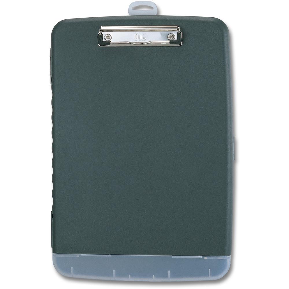 Slim Clipboard with Storage Box, Low Profile Clip & Storage Compartment. Picture 9