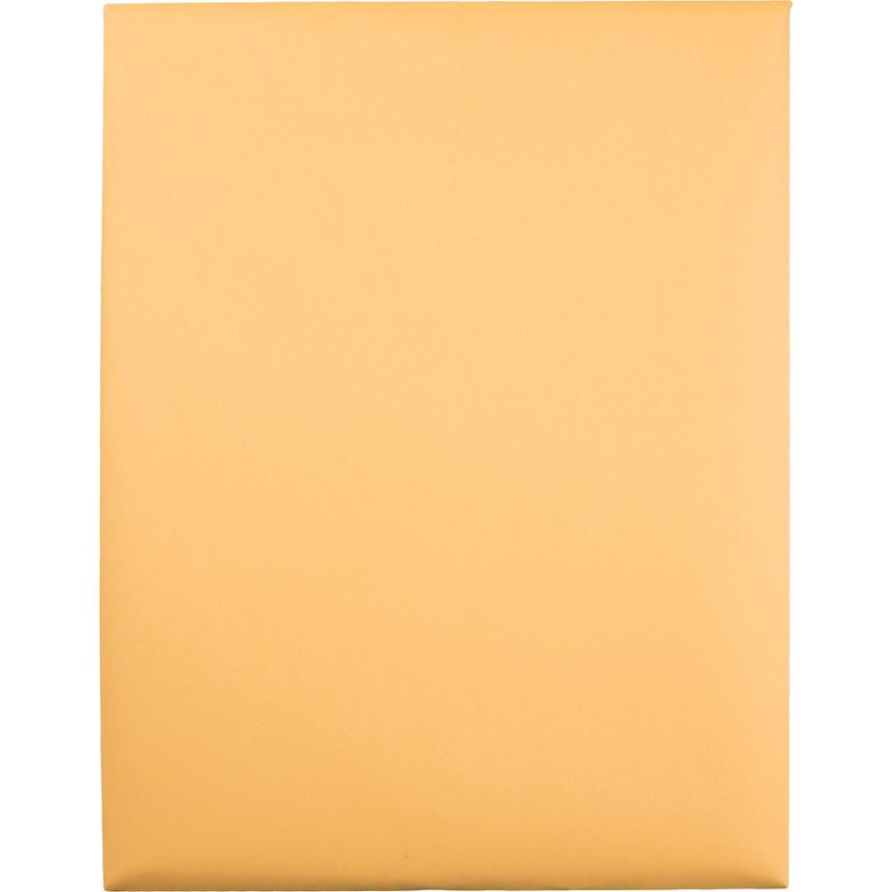 Quality Park Extra Heavy-duty Kraft Clasp Envelopes - Clasp - #97 - 10" Width x 13" Length - 32 lb - Gummed - Kraft - 100 / Box - Kraft. Picture 6