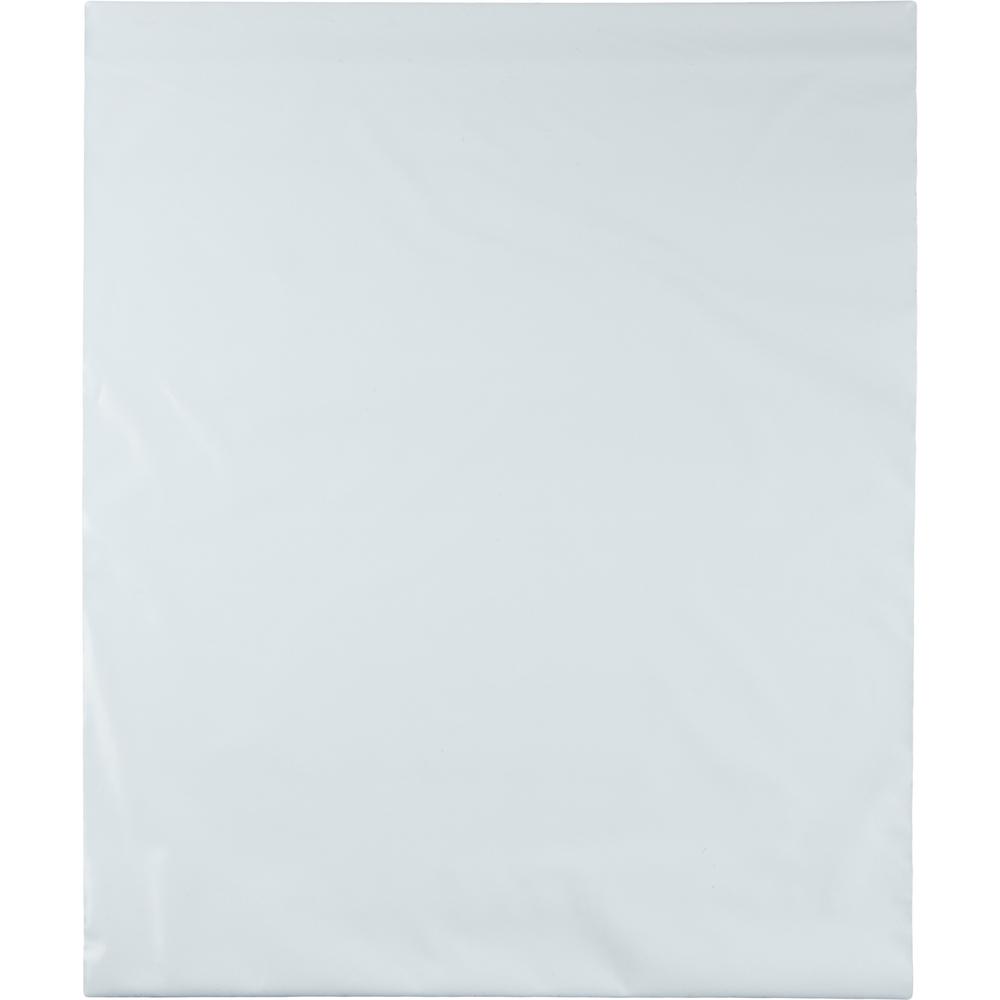 Quality Park Open-End Poly Expansion Mailers - Expansion - 13" Width x 16" Length - 2" Gusset - Self-sealing - Polyethylene - 100 / Carton - White. Picture 2