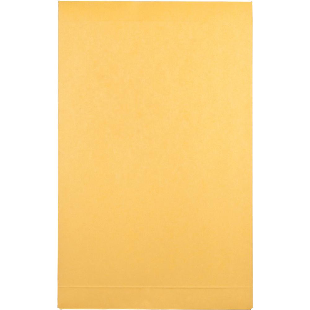 Quality Park 9 x 12 x 2 Expansion Envelopes with Self-Seal Closure - Expansion - 9" Width x 12" Length - 2" Gusset - 40 lb - Self-sealing - Kraft - 25 / Pack - Kraft. Picture 3