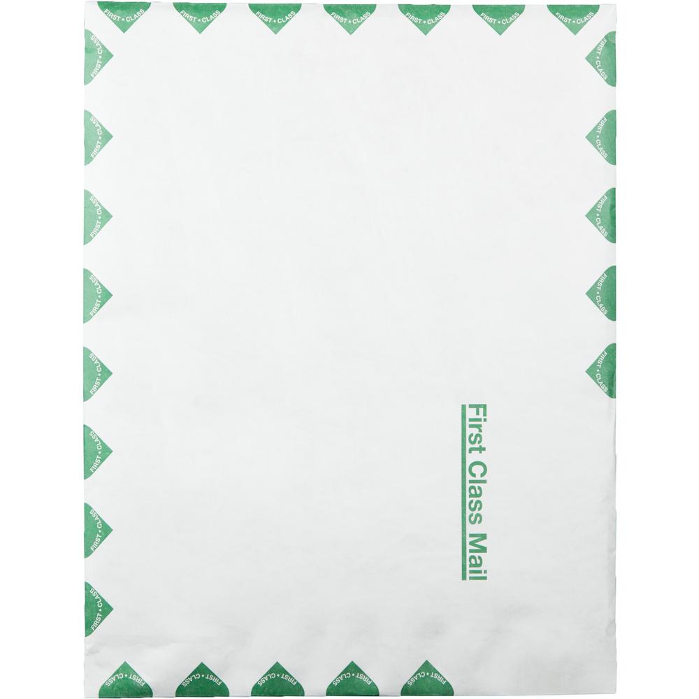 Quality Park Survivor Tyvek First Class Envelopes - First Class Mail - #13 1/2 - 10" Width x 13" Length - 14 lb - Peel & Seal - Tyvek - 100 / Box - White. Picture 6