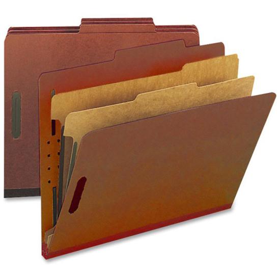 Smead Pressboard Classification Folders with SafeSHIELD&reg; Coated Fastener Technology - Letter - 8 1/2" x 11" Sheet Size - 2" Expansion - 2" Fastener Capacity for Folder - 2/5 Tab Cut - Right Tab Lo. Picture 8