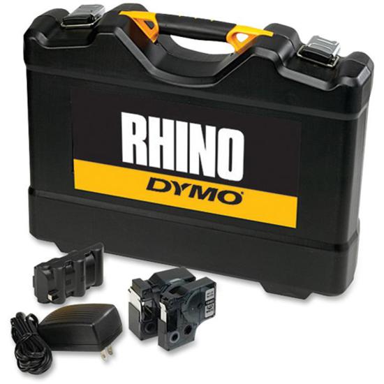 Dymo Rhino 5200 Labelmaker Kit - Black, Yellow - 1 / Kit. Picture 4